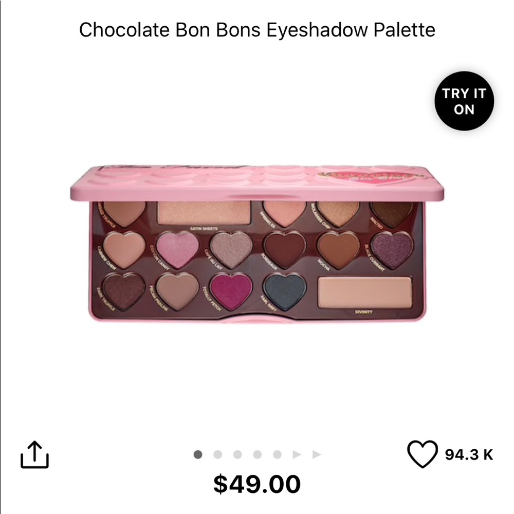 Too Faced Chocolate Bons Bons palette